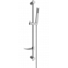 Mexen DF00 sliding shower set, brushed gun gray - 785004582-66