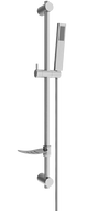 Mexen DF00 sliding shower set, brushed gun gray - 785004582-66