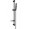 Mexen DF00 slide shower set, black - 785004582-70