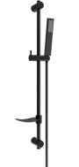 Mexen DF00 slide shower set, black - 785004582-70
