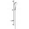 Mexen DF05 sliding shower set, chrome - 785054582-00