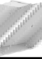 Mexen Mist-H T right hinged shower cabin 95 x 80 cm, transparent, chrome - 8A5T-095-080-01-00-P