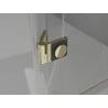 Mexen Mist-H T left pivot shower cabin 85 x 120 cm, transparent, gold - 8A5T-085-120-50-00-L