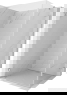 Mexen Lunar-B Hinged Shower Enclosure Left 90 x 80 cm, Transparent, Chrome - 832-090-080-01-00-L