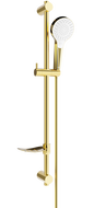 Mexen DF05 golden sliding shower set - 785054582-50