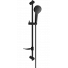 Mexen DF05 sliding shower set, Black - 785054582-70