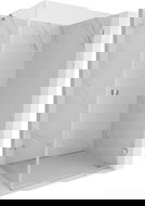 Mexen Lunar-B pivot shower enclosure right 90 x 80 cm, transparent, chrome - 832-090-080-01-00-P