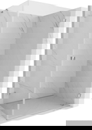 Mexen Lunar-B right hinged shower cabin 95 x 80 cm, transparent, chrome - 832-095-080-01-00-P