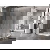 Mexen Lunar-B L left swing shower cabin 85 x 70 cm, transparent, chrome - 832L-085-070-01-00-L