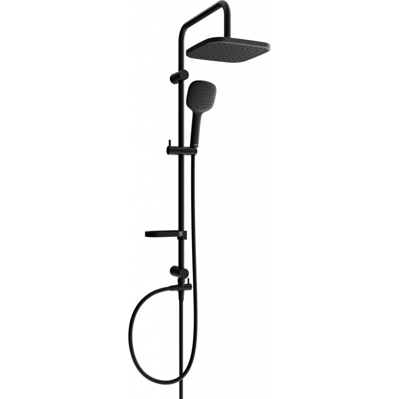 Mexen X33 shower column, Black - 798333391-70