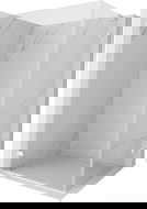 Mexen Lunar-B L left-hinged shower cabin 85 x 70 cm, transparent, white - 832L-085-070-20-00-L