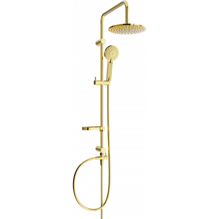 Mexen X40 shower column, Gold - 798404091-50