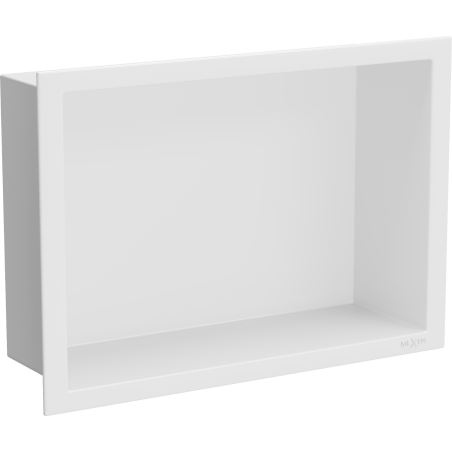 Mexen X-Wall-R recessed shelf with flange 30 x 20 cm, white - 1920302010