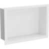Mexen X-Wall-R recessed shelf with flange 30 x 20 cm, white - 1920302010