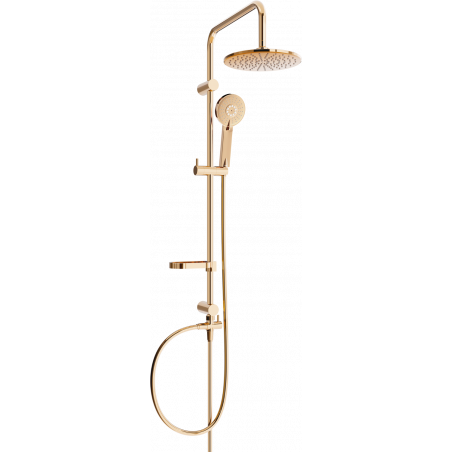 Mexen X40 shower column, Rose gold - 7984040091-60