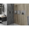 Mexen X-Wall-R niche shelf with flange 30 x 30 cm, inox - 1910303010