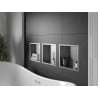 Mexen X-Wall-R niche shelf with flange 30 x 30 cm, inox - 1910303010