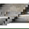 Mexen X-Wall-R shower niche with flange 30 x 30 cm, inox - 1910303010