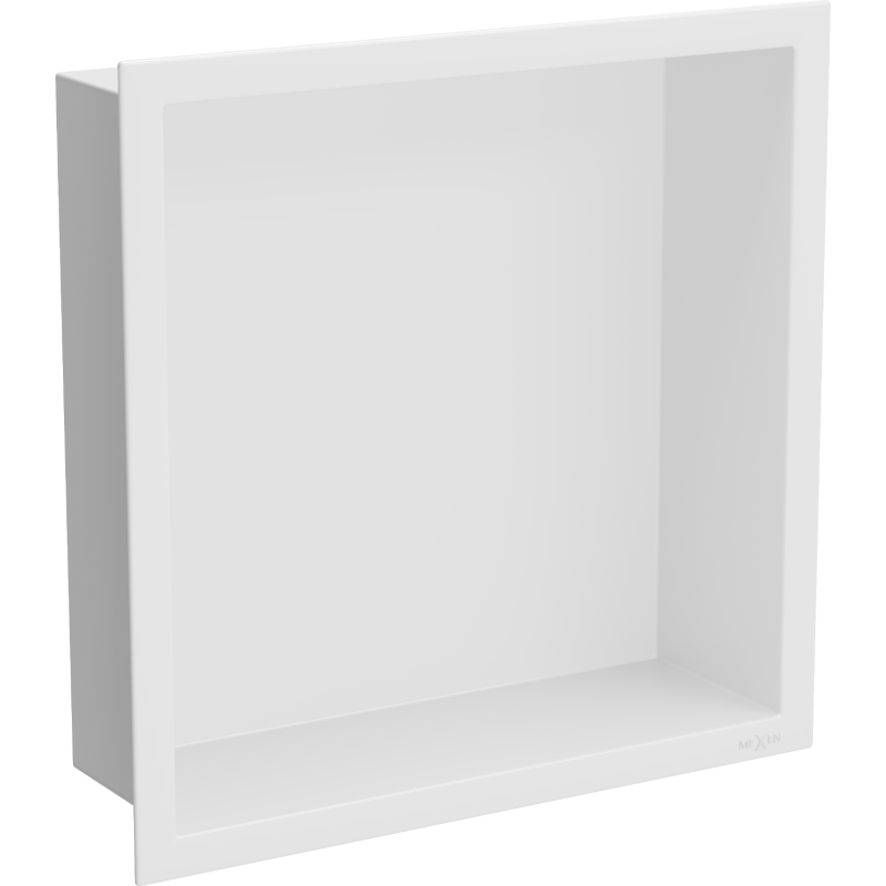 Mexen X-Wall-R recessed shelf with flange 30 x 30 cm, white - 1920303010