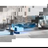 Mexen Glass denim freestanding transparent tub 170 x 85 cm, chrome plug - 58061708507