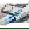 Mexen Glass denim freestanding transparent tub 170 x 85 cm, chrome plug - 58061708507