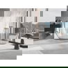 Mexen Glass clear freestanding transparent bathtub 170 x 85 cm, chrome plug - 58061708508