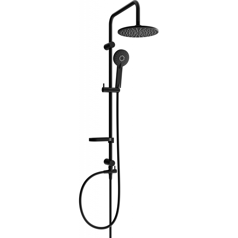 Mexen X40 shower column, Black - 7984040091-70