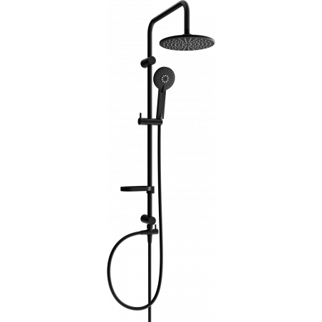Mexen X40 shower column, Black - 7984040091-70