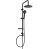 Mexen X40 shower column, Black - 7984040091-70