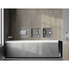 Mexen X-Wall-R niche shelf with flange and shelf 30 x 30 cm, inox - 1910303010S