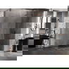 Mexen Lunar-B right hinged shower cabin 85 x 80 cm, transparent, brushed copper - 832-085-080-65-00-P