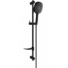Mexen DF22 adjustable shower set, black - 785224582-70