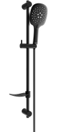 Mexen DF22 sliding shower set, Black - 785224582-70