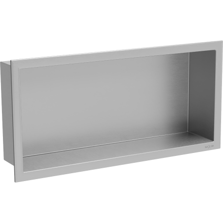 Mexen X-Wall-R shower niche with flange 45 x 20 cm, inox - 1910452010