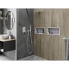 Mexen X-Wall-R shower niche with flange 45 x 20 cm, White - 1920452010