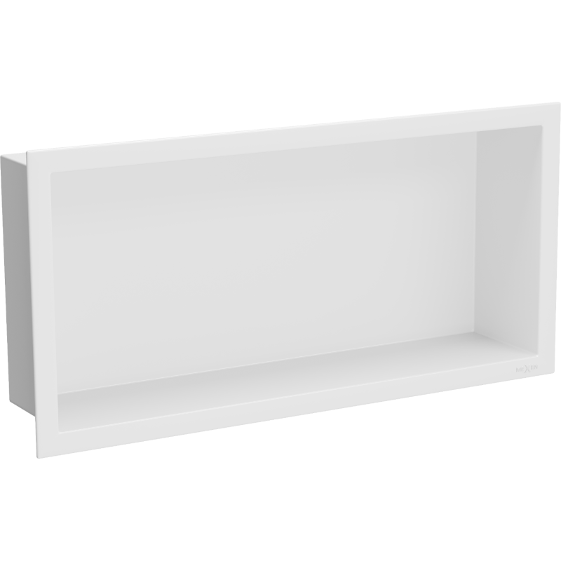 Mexen X-Wall-R recessed shelf with flange 45 x 20 cm, white - 1920452010