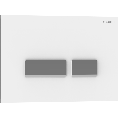 Mexen Tex 07 flush button, white - 6107-01
