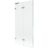 Mexen Lunar L Left 2-Panel Bathtub Screen 90 x 150 cm, Transparent, Chrome - 897L-090-100-01-00-L