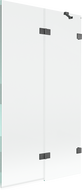 Mexen Lunar 2-panel shower screen right 100 x 150 cm, transparent, gun gray brushed - 897-100-100-66-00-P