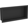 Mexen X-Wall-R shower niche with flange 45 x 20 cm, Black - 1970452010
