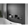 Mexen X-Wall-R shower niche with flange 45 x 20 cm, Black - 1970452010