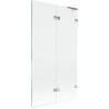 Mexen Lunar L 2-wing right bath screen 100 x 150 cm, transparent, chrome - 897L-100-100-01-00-P