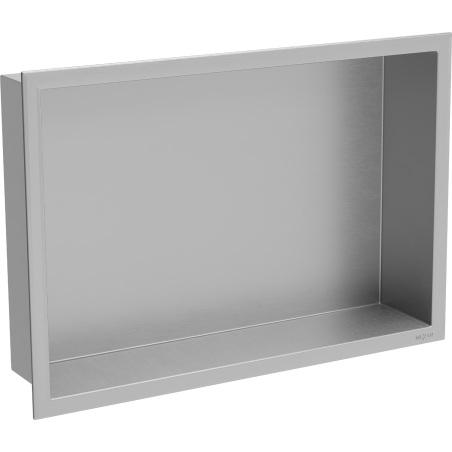 Mexen X-Wall-R recessed shelf with flange 45 x 30 cm, inox - 1910453010