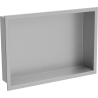 Mexen X-Wall-R niche shelf with flange 45 x 30 cm, inox - 1910453010