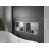 Mexen X-Wall-R niche shelf with flange 45 x 30 cm, inox - 1910453010