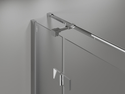 Mexen Mist H T left-hinged shower cabin 110 x 90 cm, transparent, chrome - 8A5T-110-090-01-00-L