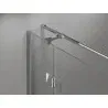 Mexen Mist-H T Left Pivot Shower Enclosure 115 x 90 cm, Transparent, Chrome - 8A5T-115-090-01-00-L