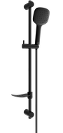 Mexen DF33 black sliding shower set - 785334582-70