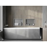 Mexen X-Wall-R niche shelf with flange 45 x 30 cm, inox - 1910453010