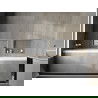 Mexen X-Wall-R shower niche with flange 45 x 30 cm, inox - 1910453010